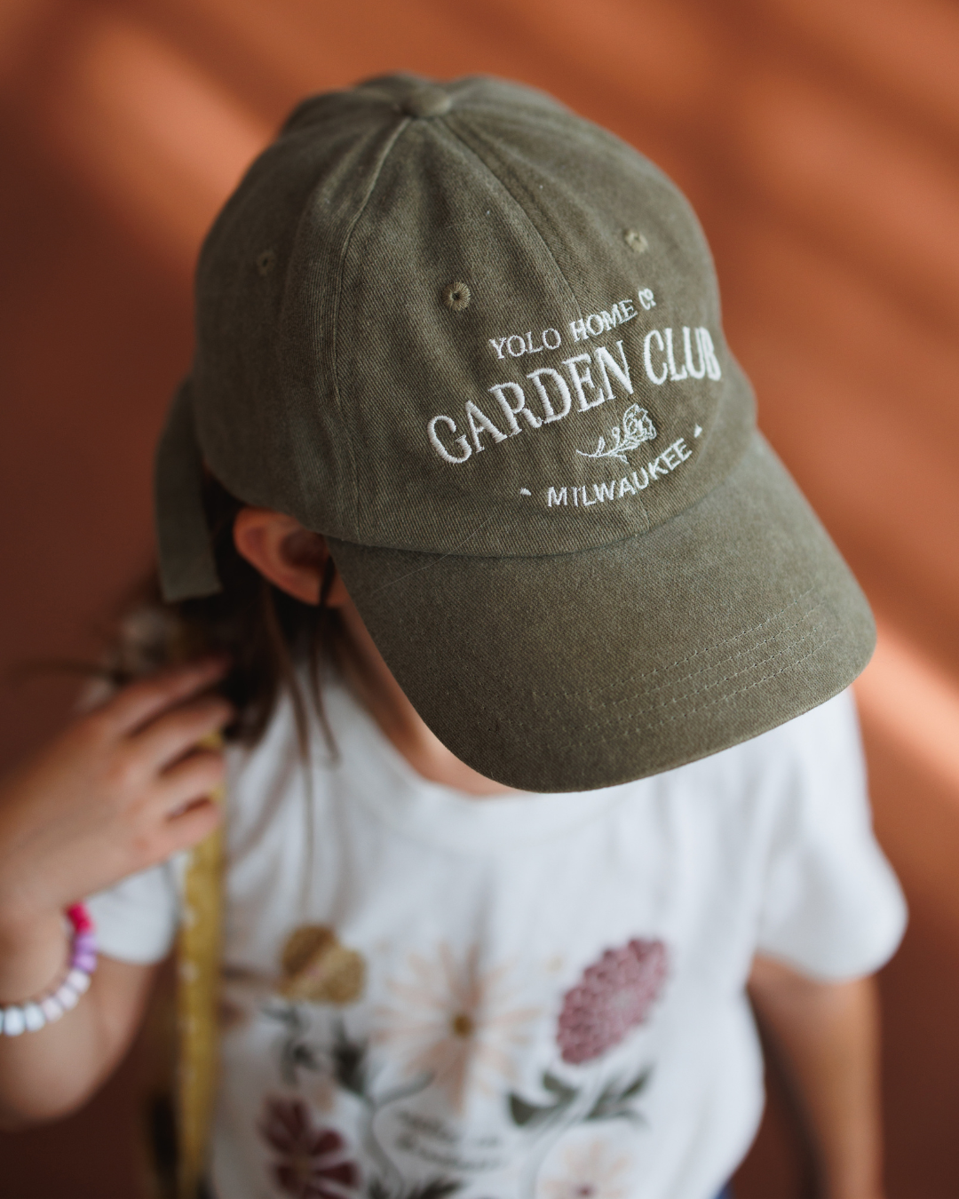 Garden Club Embroidered Hat