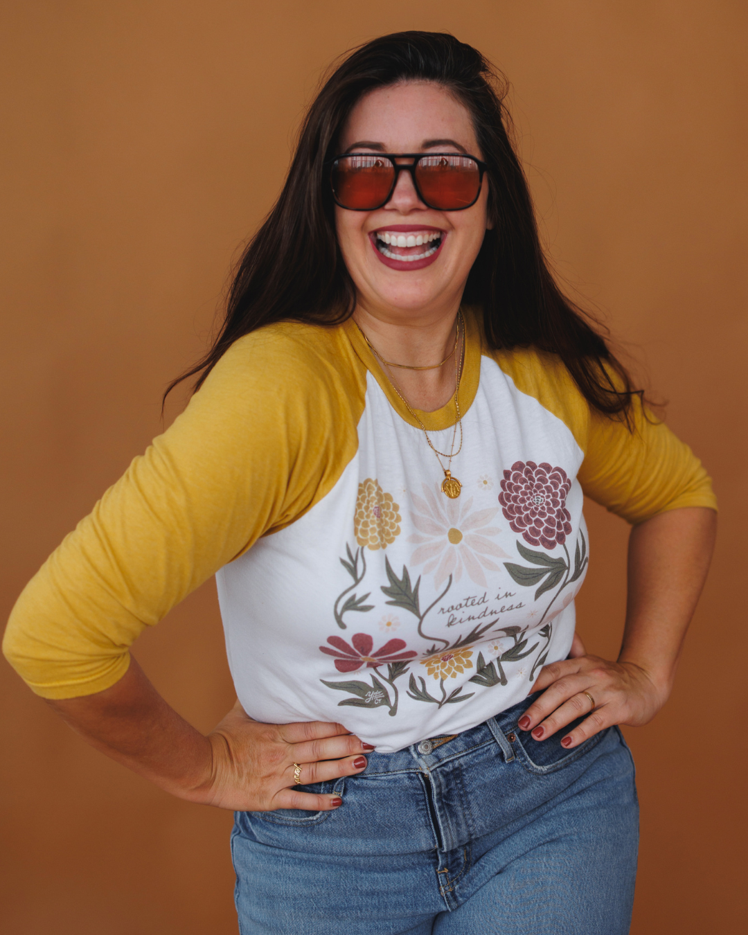 Rooted in Kindness Baseball Tee