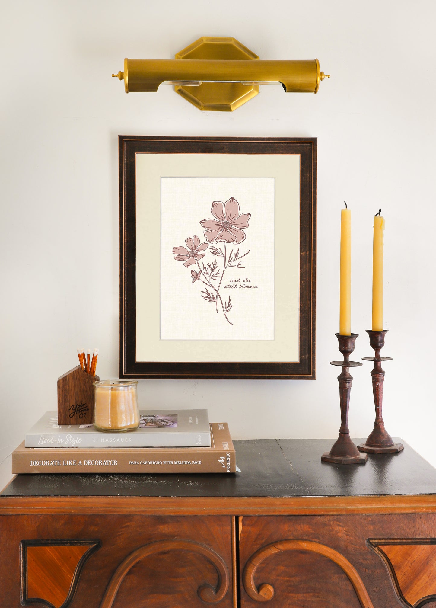 'She Still Blooms' Print