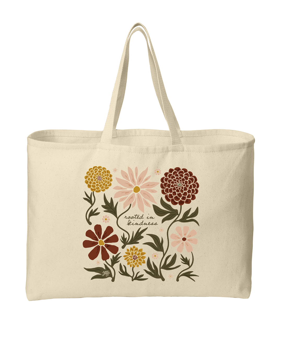 Rooted in Kindness Jumbo Tote