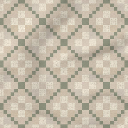 Cottage Quilt | Sage & Cream