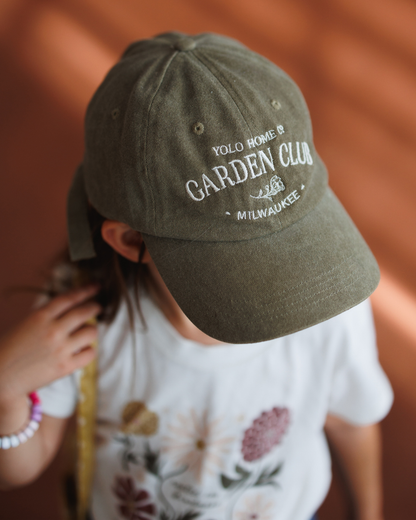 Garden Club Embroidered Hat