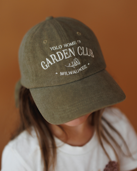 Garden Club Embroidered Hat