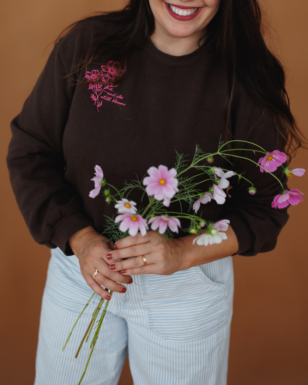 'She Still Blooms' Sweatshirt