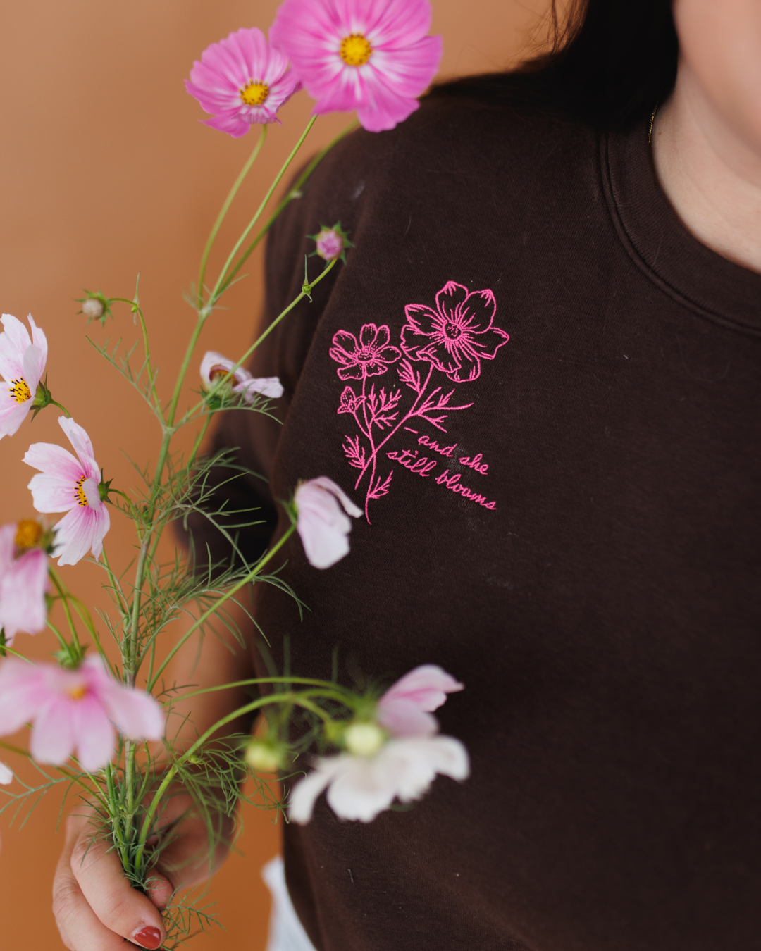 'She Still Blooms' Sweatshirt