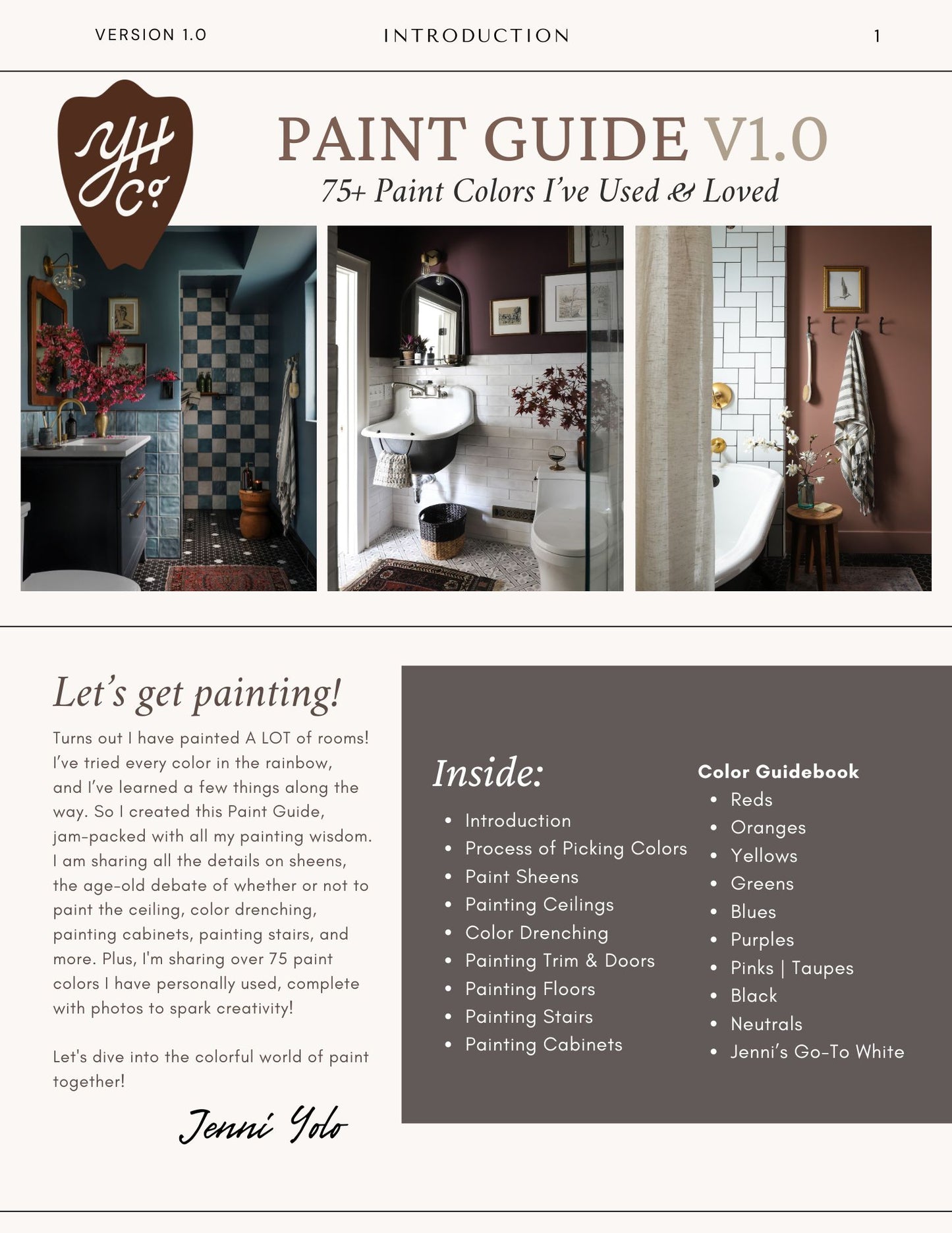 Jenni Yolo's Digital Paint Guidebook