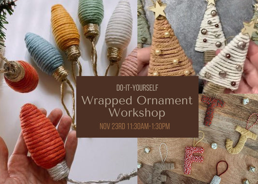 Ornament Making Workshop | Saturday, November 23rd