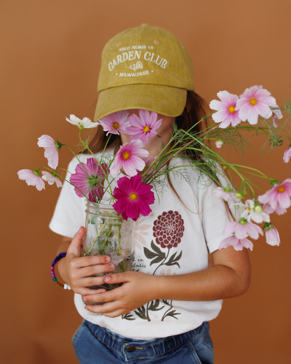 Garden Club Embroidered Hat