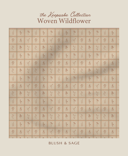 Woven Wildflower | Blush & Sage
