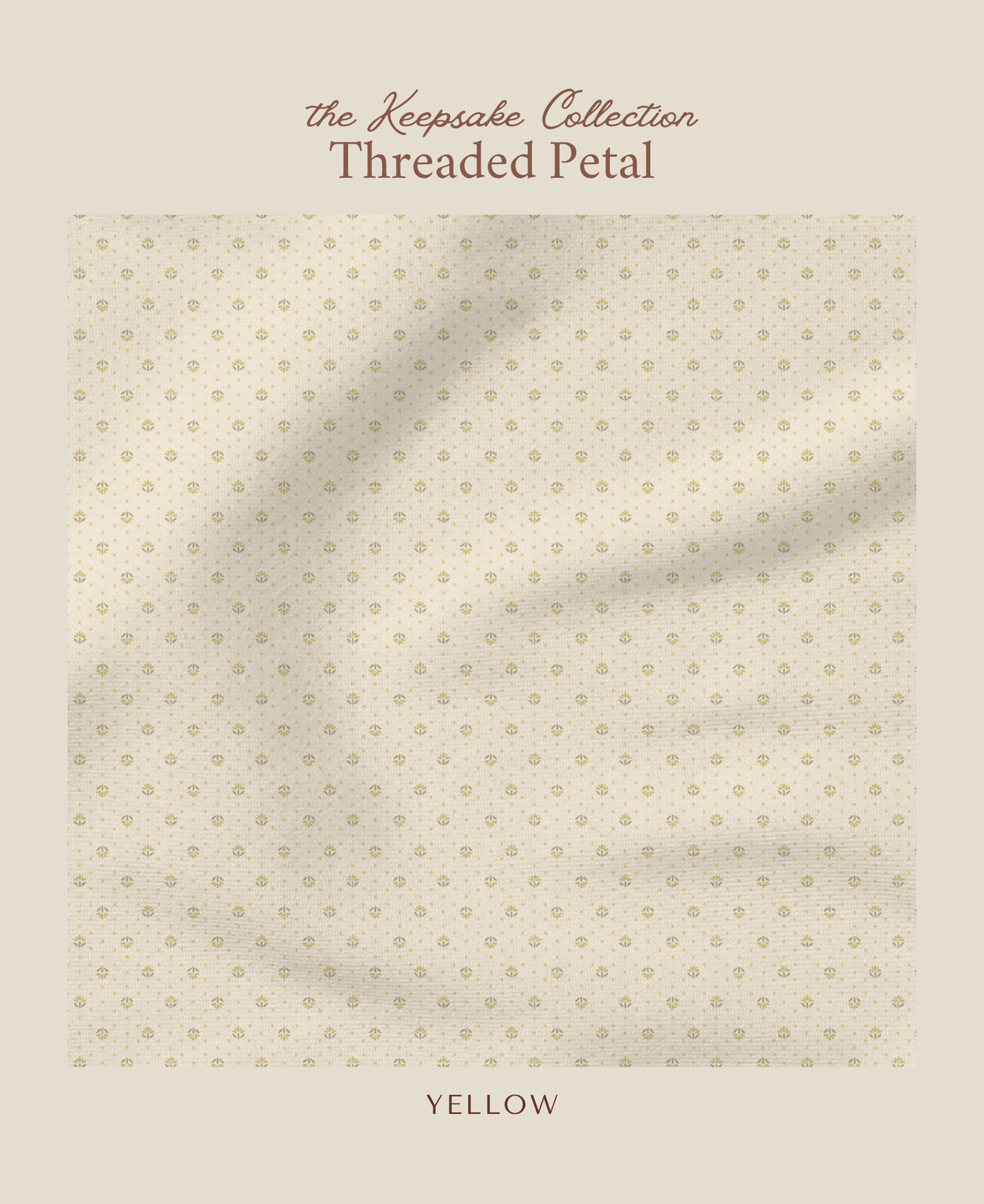 Threaded Petal | Yellow