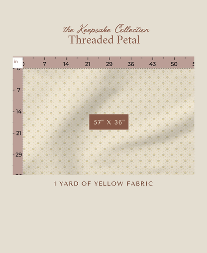 Threaded Petal | Yellow