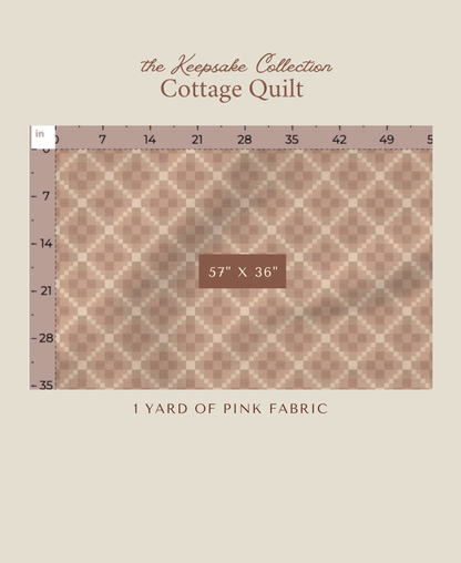Cottage Quilt | Pink