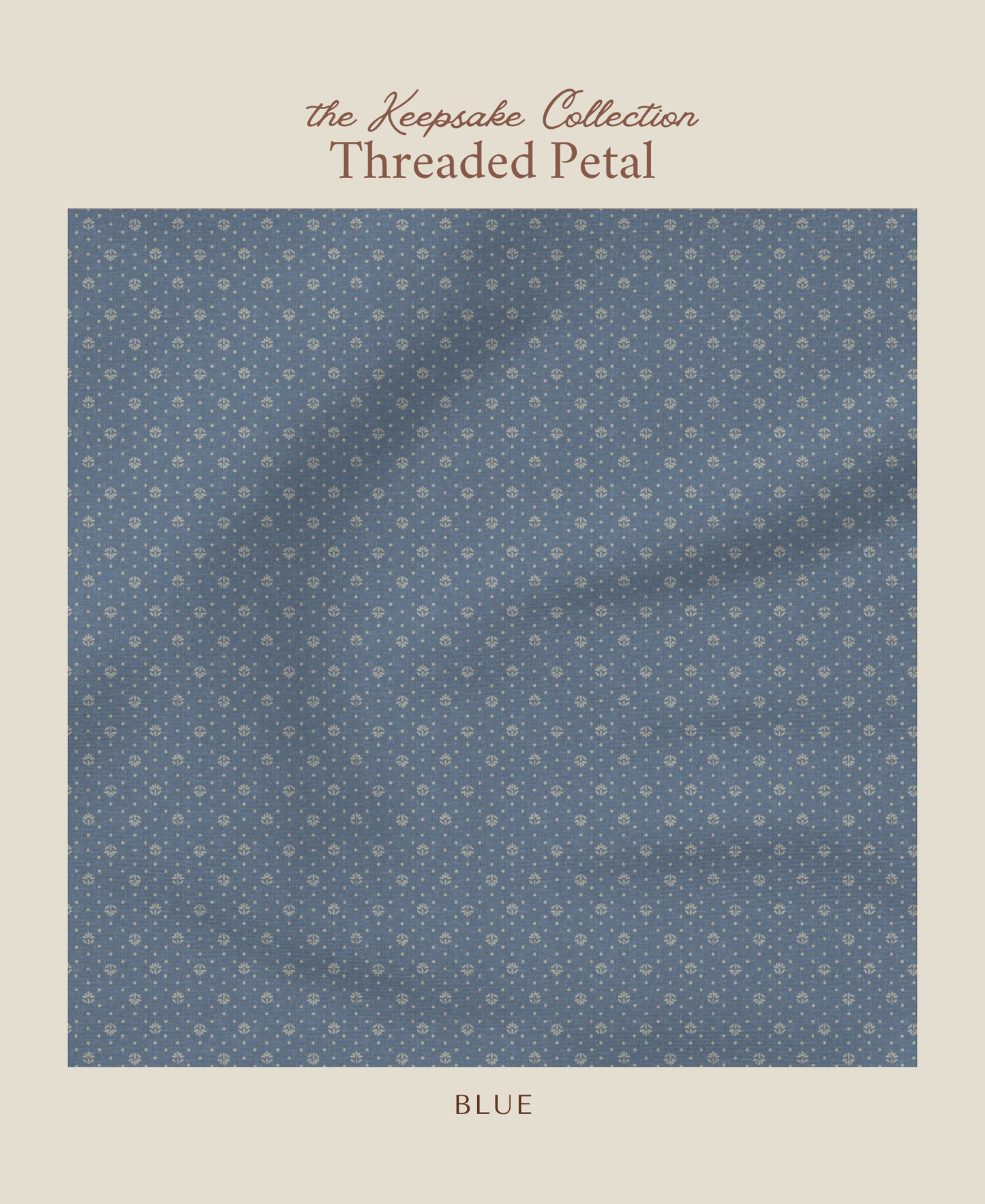 Threaded Petal | Blue