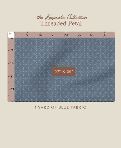 Threaded Petal | Blue