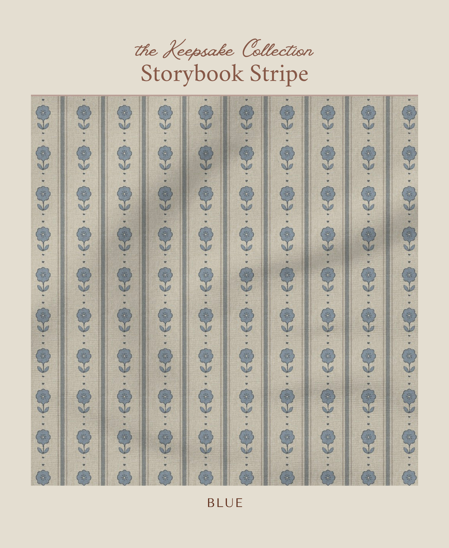 Storybook Stripe | Blue