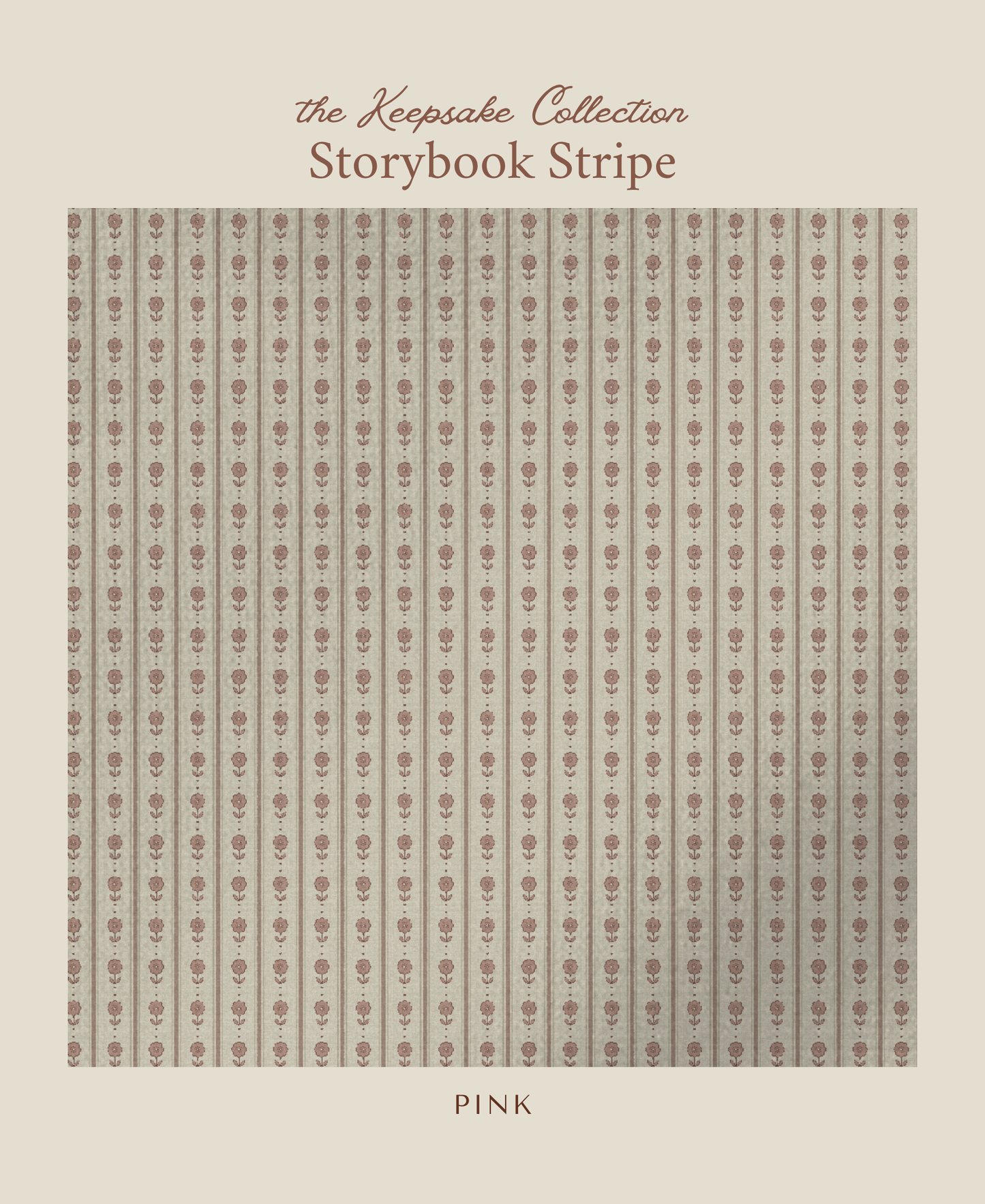 Storybook Stripe | Pink