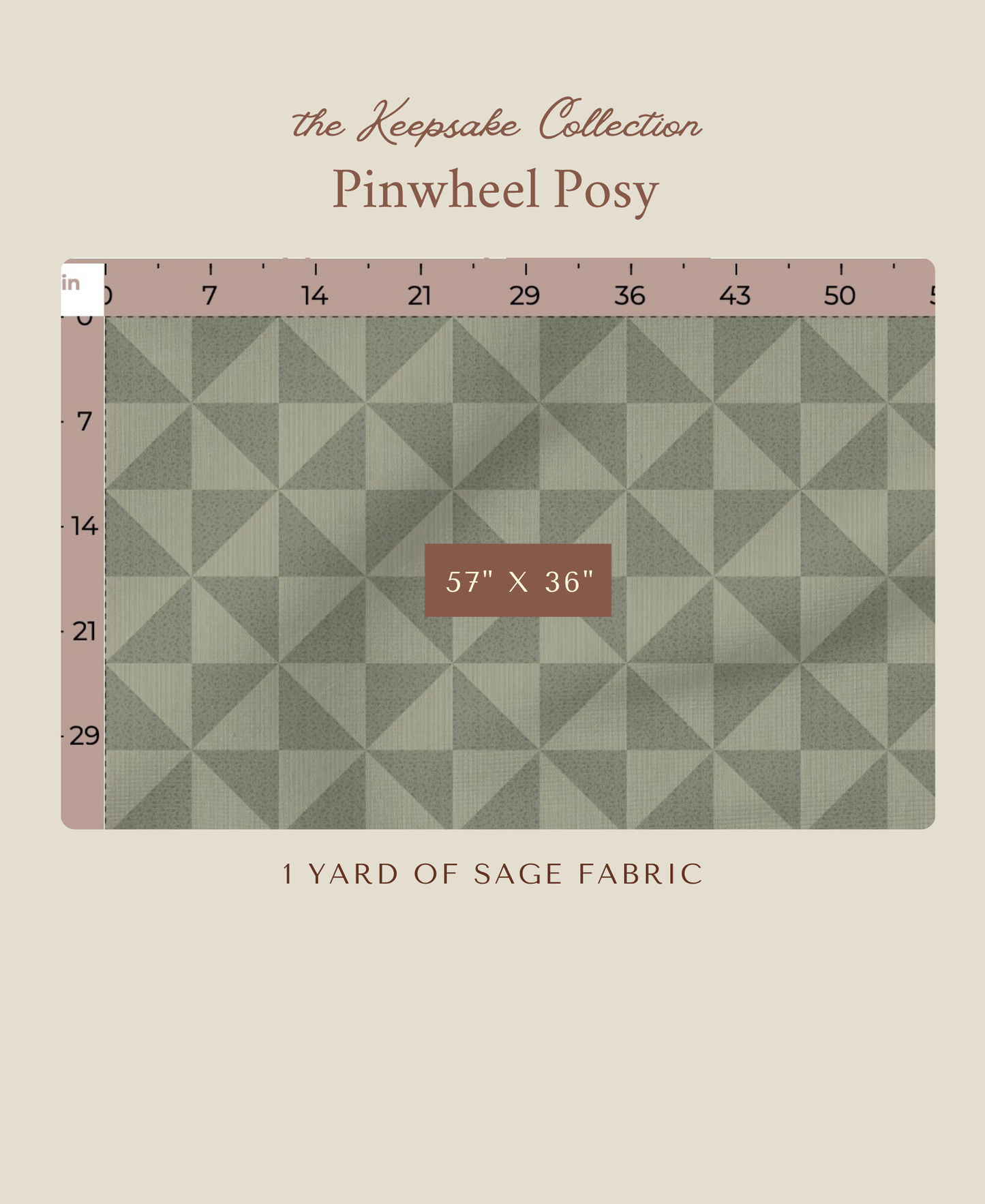 Pinwheel Posy | Sage