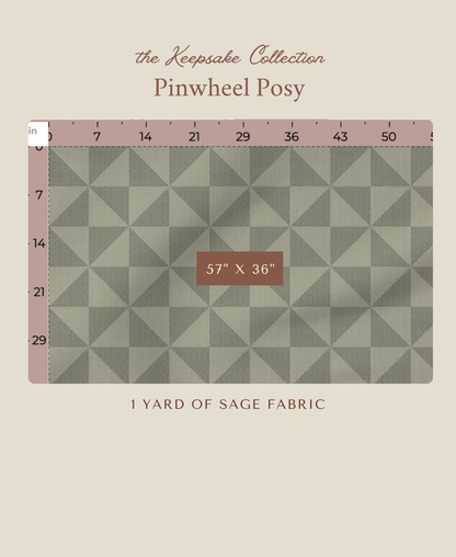 Pinwheel Posy | Sage