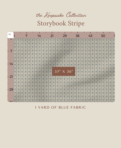 Storybook Stripe | Blue