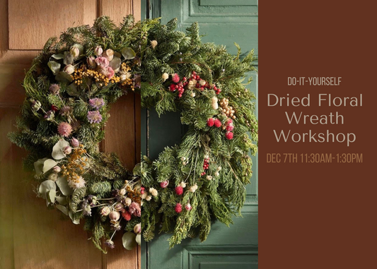 Wreath Making Workshop | Saturday, December 7th