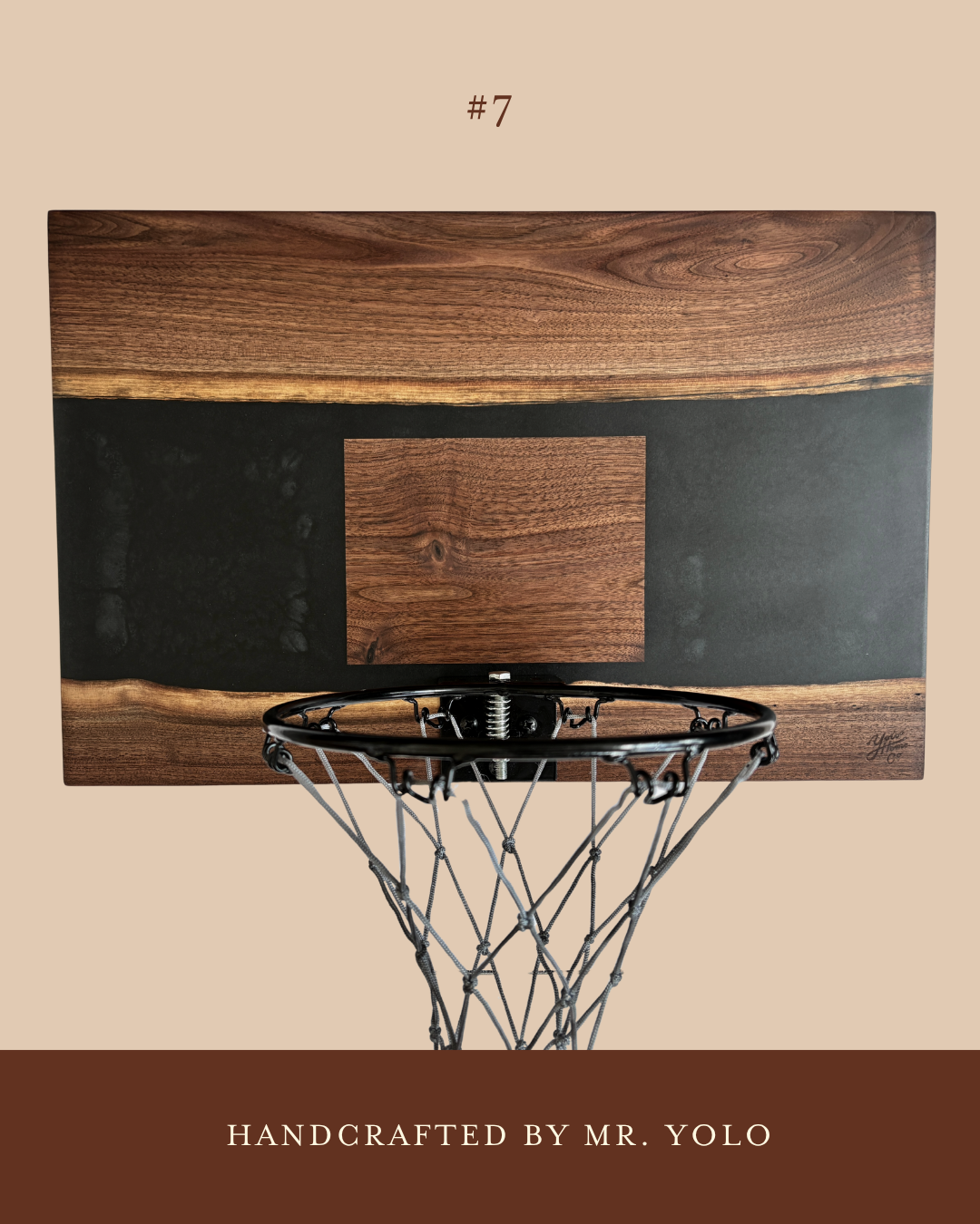 Mr. Yolo's Basketball Backboard