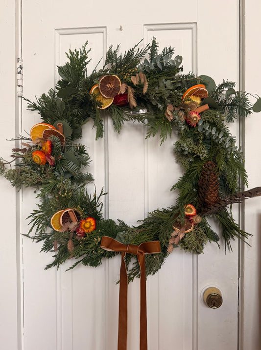 Handcrafted Wreaths by Tess from Flynn House Farm
