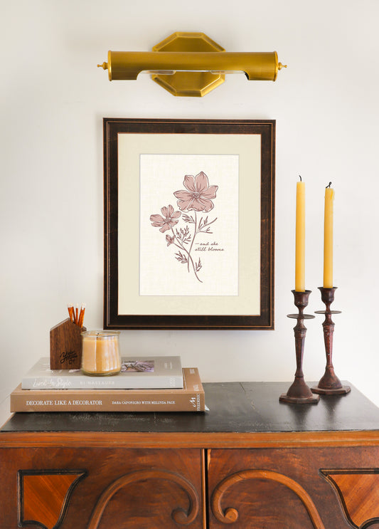 'She Still Blooms' Print