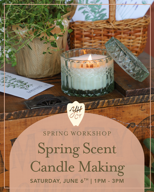 Spring Scent Candle Making Workshop | Saturday, June 6th